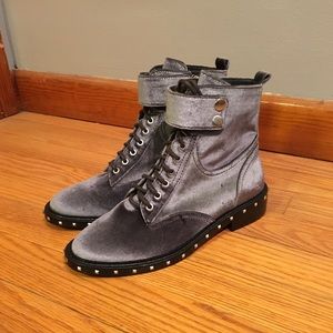 Vince Camuto velvet boots